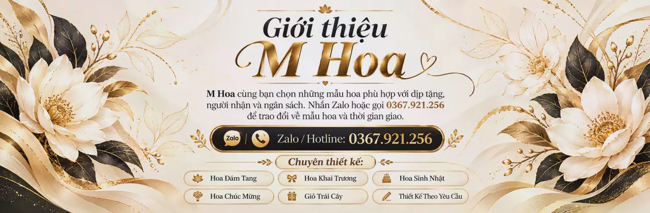 Ảnh bìa Shop hoa tươi Xã Tân Thuận Cà Mau - Gói ghém những lời muốn gửi